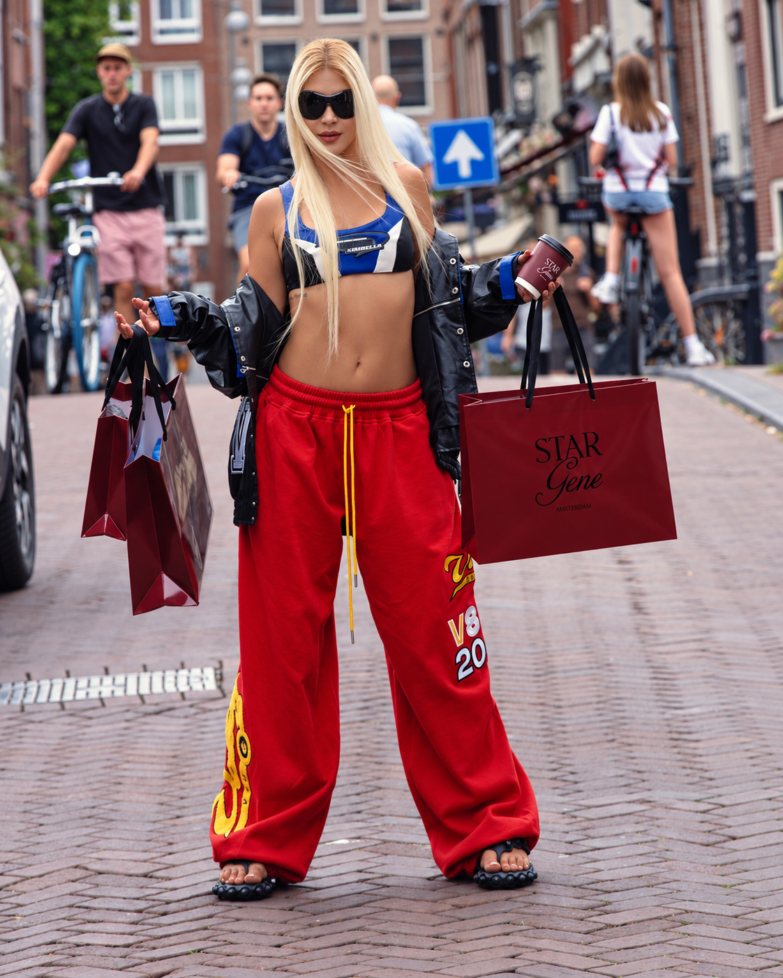 Hande Yener photographed for the STAR Gene fashion project